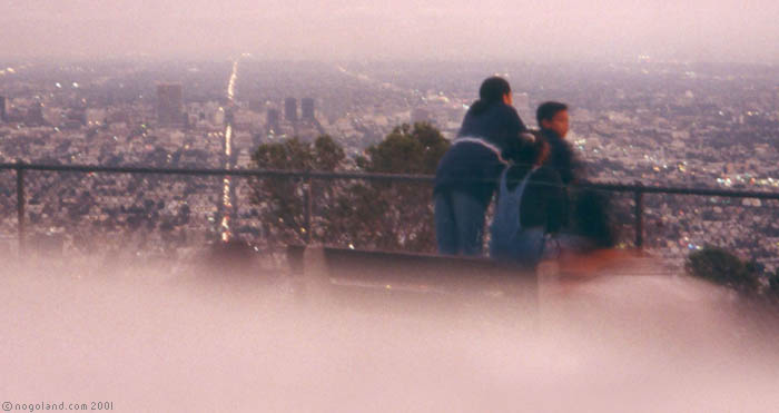 Los Angeles seen from the Griffith observatory