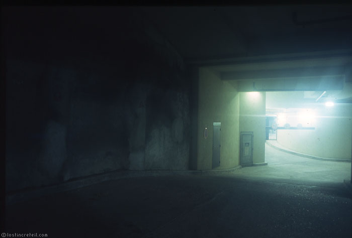 Car park entrance