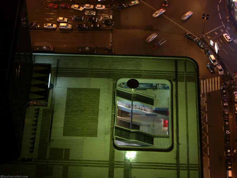 The plinth of Montparnasse tower  - Paris