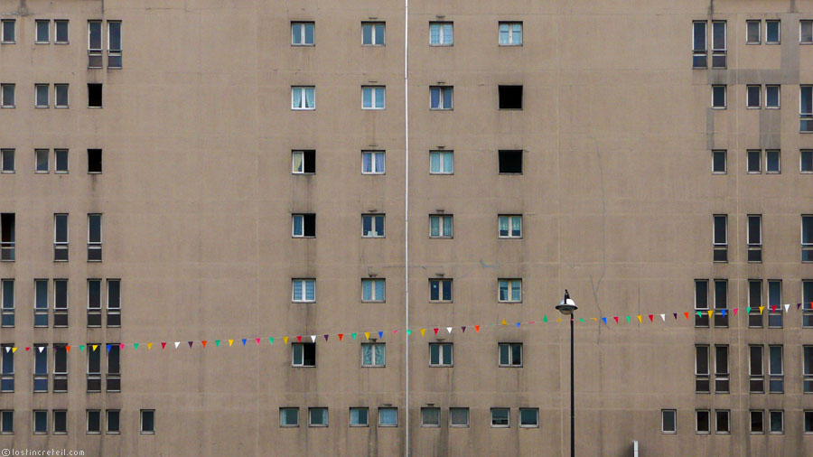 Residential building in Vitry-sur-Seine (southern Paris suburb)