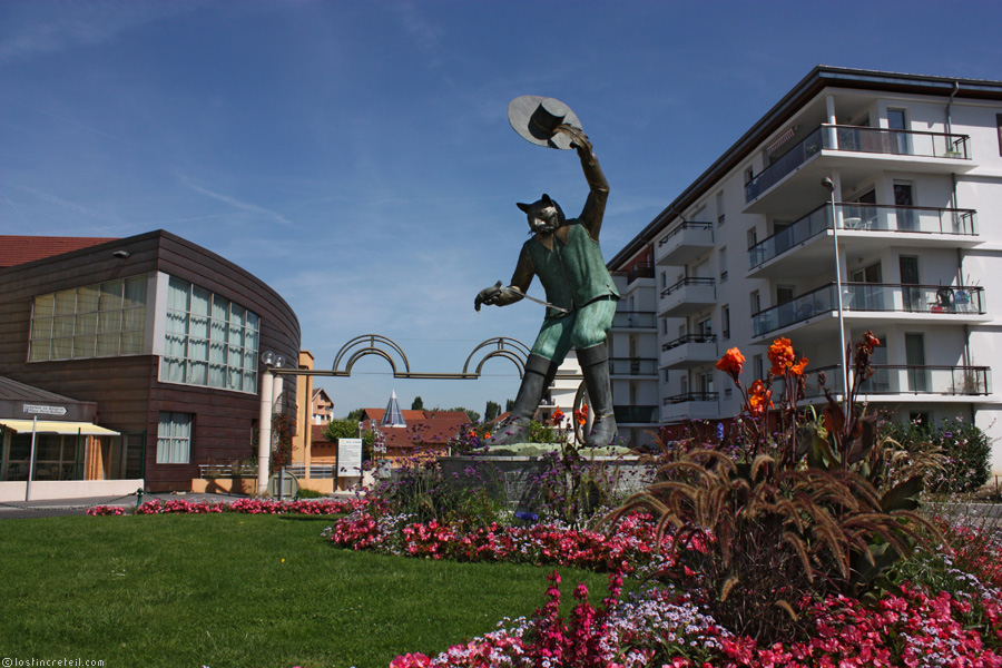 The Chat Botté in Annemasse (France)