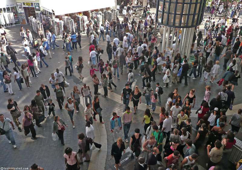 Les Halles. Main entrance