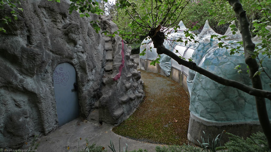 Garden by Claude and François-Xavier Lalanne, Forum des Halles, Paris