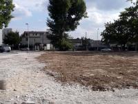 A public housing tower has just been demolished - Aulnay-sous-Bois - Paris north east suburbs