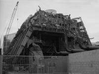 Chaufferie in La Défense - shortly after explosion