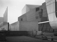 Fragments of neomodernist buildings, La Défense