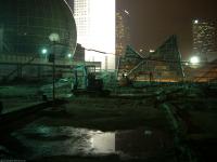 La Défense - Destruction of pyramidal skydomes