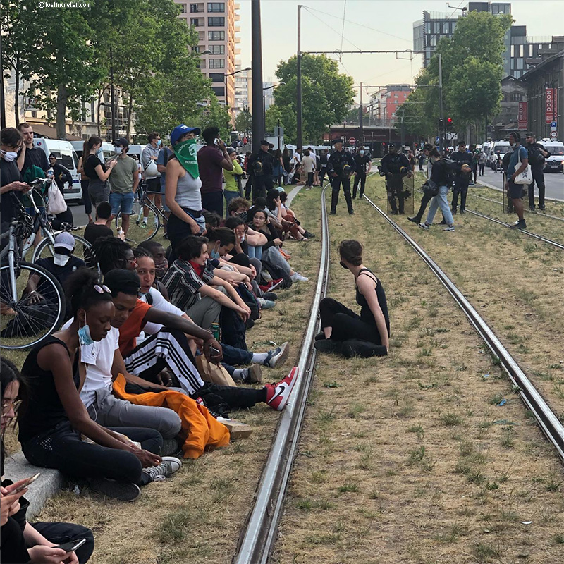 Black Lives Matter demonstration, Paris