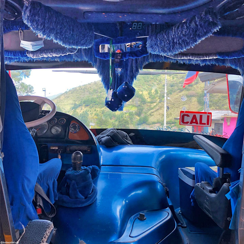 Bus to Cali, Colombia