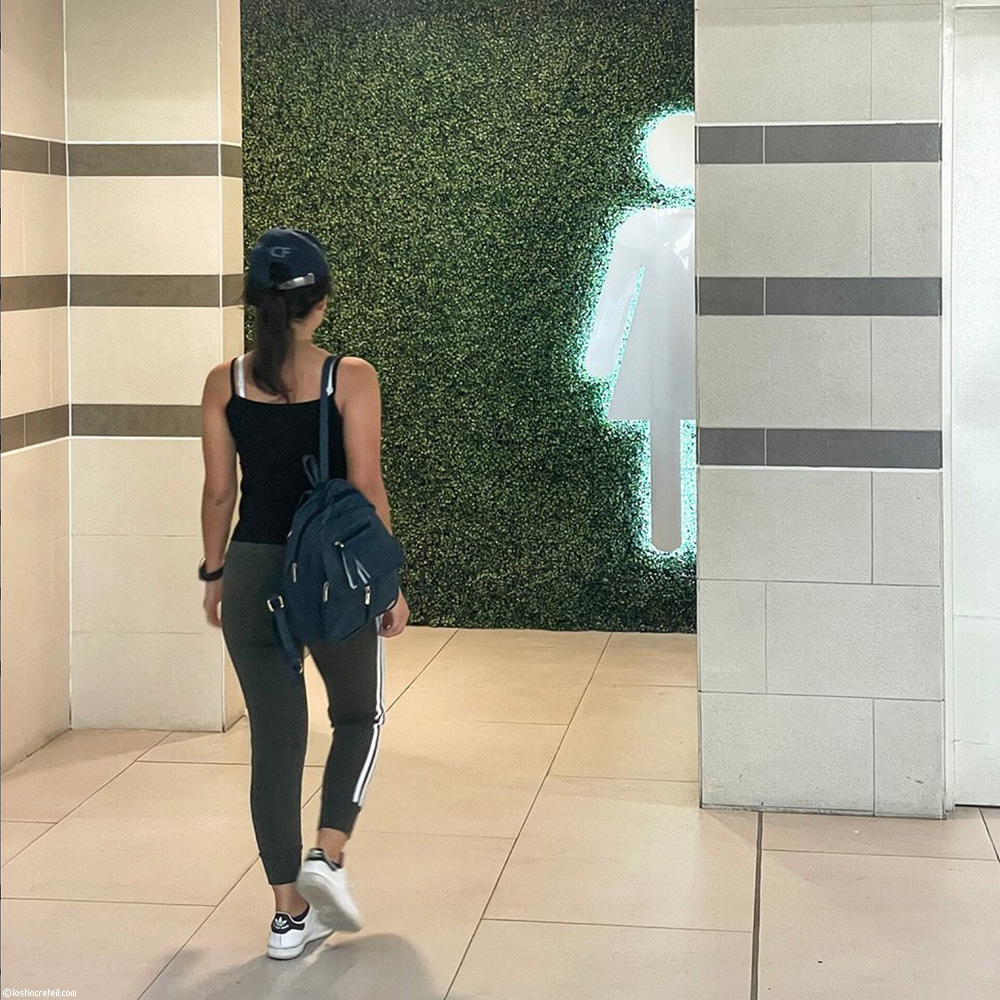 Airport toilets, Barranquilla, Colombia