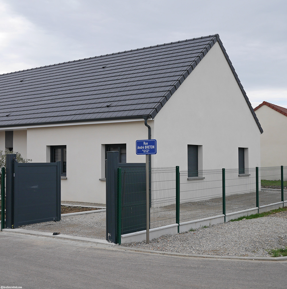 Rue André Breton, Châlons-sur-Saône, France