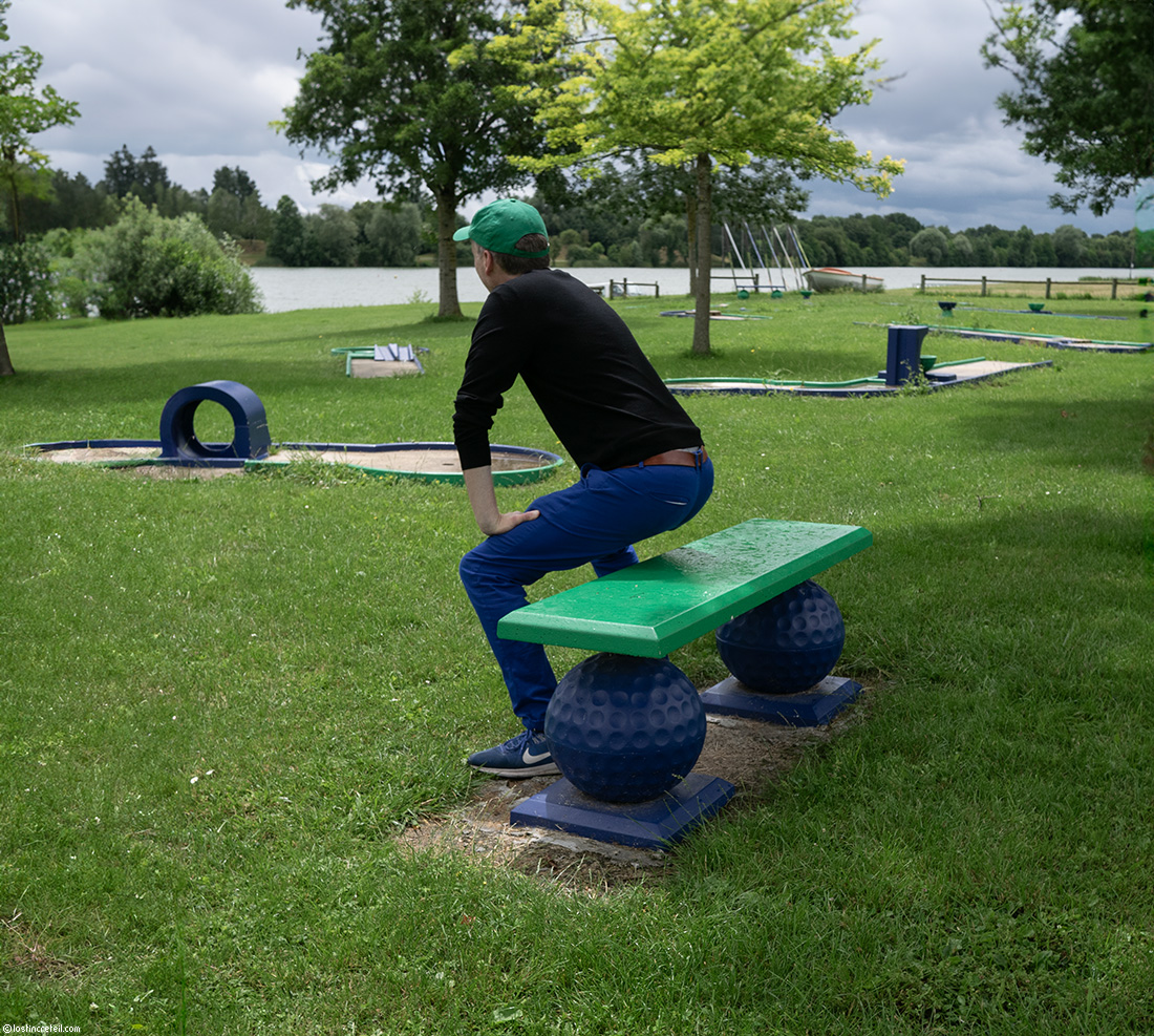 Mini-golf enthusiast, La Ferté-Bernard, France
