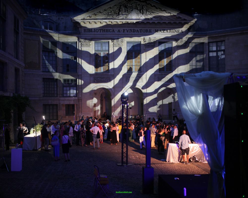 Night reception at the Institut de France - Paris