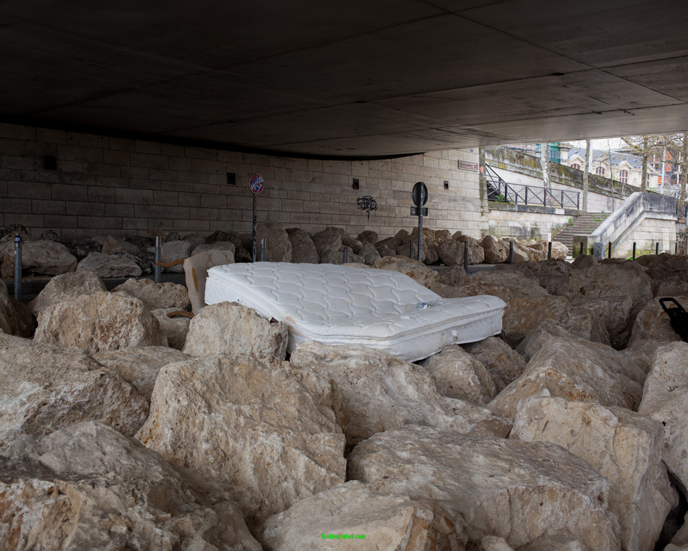 Under the Charles-de-Gaulle bridge - Paris 13