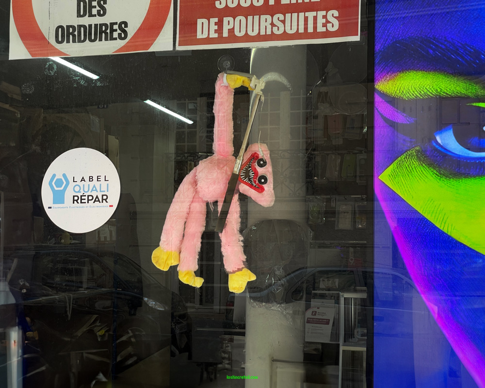 Shop window arrangement - Paris