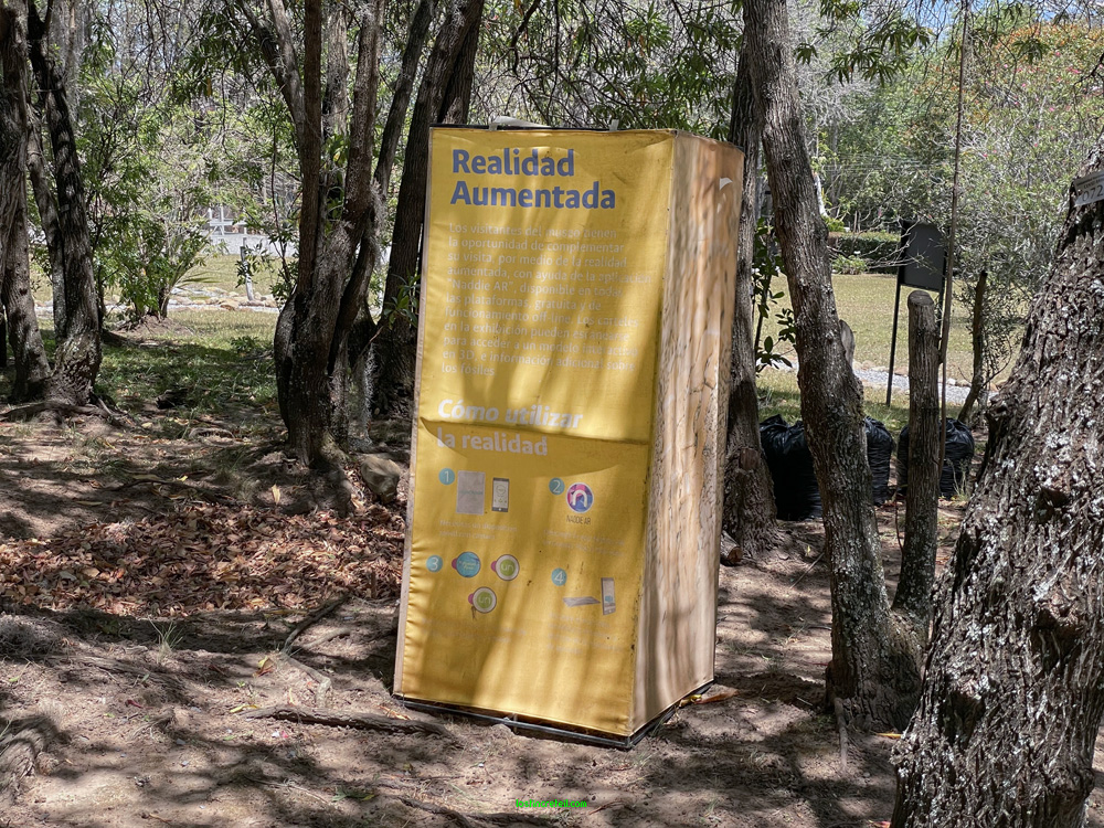 Augmented reality - Botanical garden - Villa de Leyva - Colombia