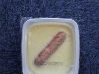 Toulouse sausage and mashed potatoes
