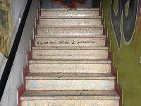 "Rather than denigrate, show love" and other positive messages