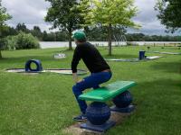 Mini-golf enthusiast, La Ferté-Bernard, France