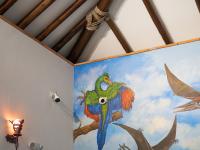 Cameras and prehistorical birds, Boyaca, Colombia